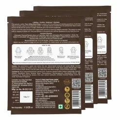 Wow Skin Science Activated Charcoal Face Lifting Sheet Mask - For Skin Purification And Skin Hydration