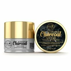 Body Cupid Face Mask Activated Charcoal Face Pack - With Activated Charcoal Powder,Mulberry & Liquorice Extract - 100 Ml