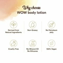WOW Skin Science Shea Butter And Cocoa Butter Moisturizing Body Lotion, Deep Hydration Bath & Body