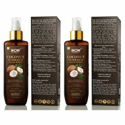 WOW Skin Science Coconut Super Rich Facial Toner For Hydrating & Toning Skin - For All Skin Types - No Parabens, Sulphate & Silicones