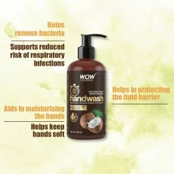 WOW Skin Science Bath & Body Coconut Milk Moisturizing Handwash - 500 Ml