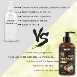 WOW Skin Science Bath & Body Coconut Milk Moisturizing Handwash - 500 Ml