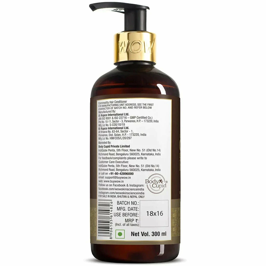 WOW Skin Science Coconut Milk Conditioner Hair