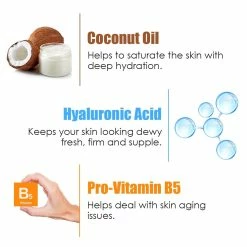 WOW Skin Science Coconut Water Full Cream With Hyaluronic Acid - For All Skin Types - 50 Ml