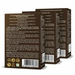 WOW Skin Science Coffee Bathing Bar - With Pure Coffee Powder - Pack Of 3
