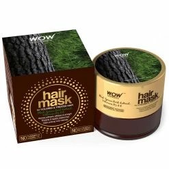 WOW Skin Science Black Spruce Bark Extract, Vitamin B5 & E Hair Mask For Colored & Treated Hair - 100 Ml