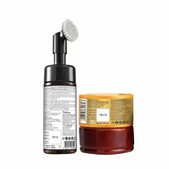 WOW Skin Science Coconut Hydrating Face Wash + Himalayan Rose Hair Mask - Net Vol. 350 Ml Combos