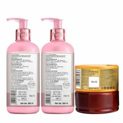 WOW Skin Science Himalayan Rose 3 Kit (Shampoo + Conditioner + Hair Mask) - Net Vol. 800 Ml Combos