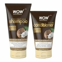 WOW Skin Science Coconut Milk Shampoo + Coconut Milk Conditioner- 350 Ml Ingredients