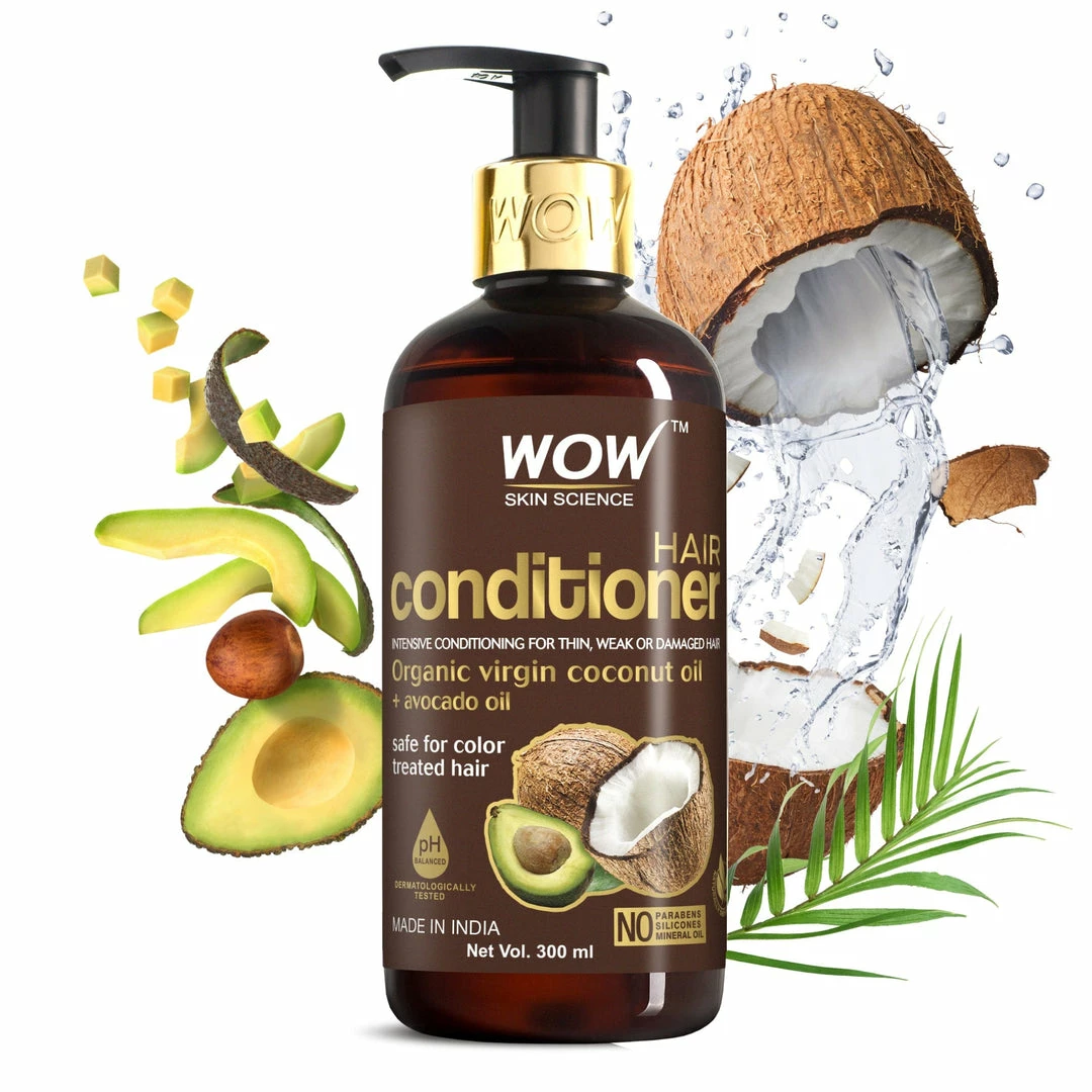 WOW Skin Science Coconut & Avocado Oil Hair Conditioner - 300 Ml