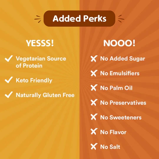 WOW Skin Science Crunchy Unsweetened Peanut Butter - 500 GM