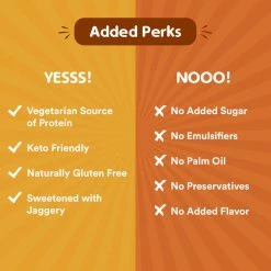 WOW Skin Science Creamy Unsweetened Peanut Butter - 500 Gm Nutrition