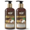 Wow Skin Science Coconut Milk Shampoo & Conditioner Combos