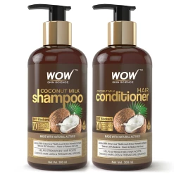 Wow Skin Science Coconut Milk Shampoo & Conditioner Combos