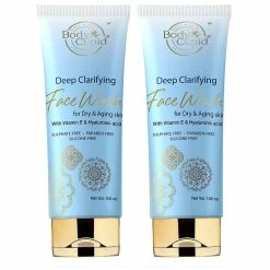 Skin Deep Clarifying Face Wash - Powered With Hyaluronic Acid & Vitamin E By Body Cupid