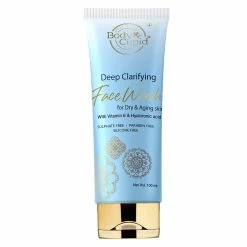 Skin Deep Clarifying Face Wash - Powered With Hyaluronic Acid & Vitamin E By Body Cupid