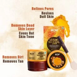 WOW Skin Science Ubtan Face & Body Pack - 100 ML
