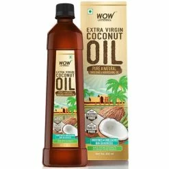 WOW Life Science Extra Virgin Coconut Oil (Cold Pressed)