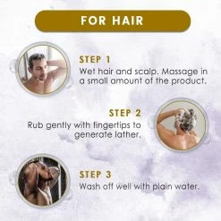 WOW Skin Science Hair Charcoal 2-In-1 Shampoo + Body Wash