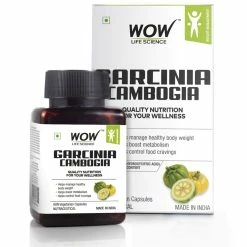 WOW Life Science Nutrition Garcinia Cambogia Capsules - 60 Capsules