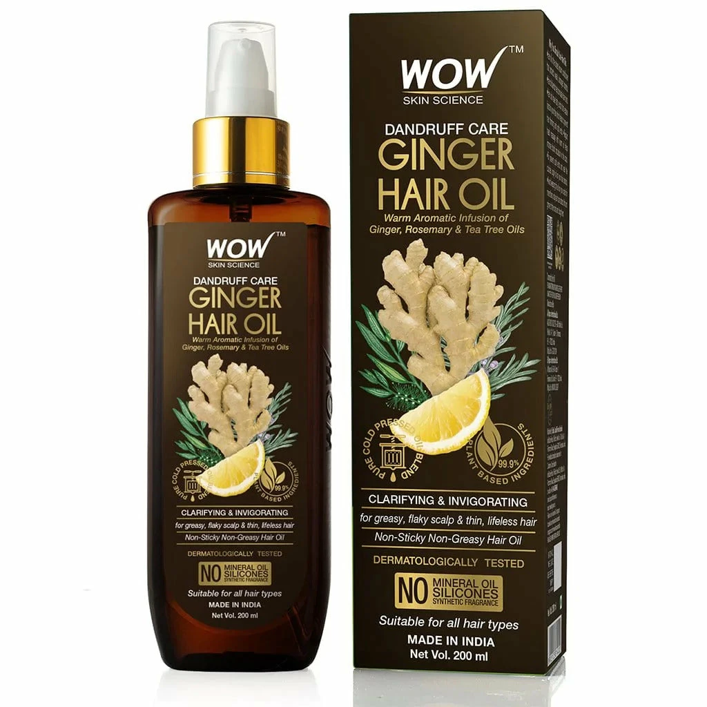 WOW Skin Science Ginger Hair Oil