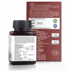 WOW Life Science Korean Ginseng Root Extract Capsules - 400 MG - 60 Vegetarian Caps