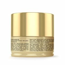 24K Gold Face Pack - With Gold Mica Powder And Mulberry & Liquorice Extract - Glow Booster & Complexion Enhancer By Body Cupid - 100 Ml