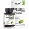WOW Life Science Nutrition Green Coffee Bean Extract Capsules - 60 Count