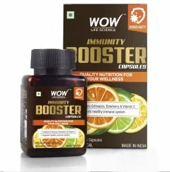 WOW Life Science Nutrition Immunity Booster Capsules - Support Healthy Immune System