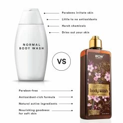 WOW Skin Science Japanese Cherry Blossom Foaming Body Wash