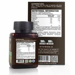 WOW Life Science Vitamin K2 Capsules - Vegetarian 55MCG - 60 Capsules