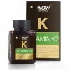 WOW Life Science Vitamin K2 Capsules - Vegetarian 55MCG - 60 Capsules