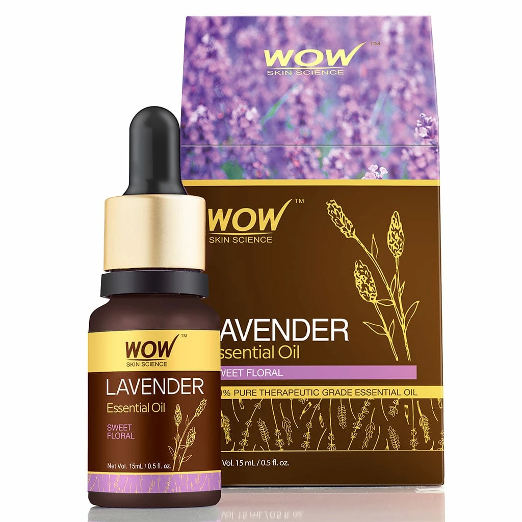 WOW Skin Science Lavender Essential Oil - 15 Ml Bath & Body