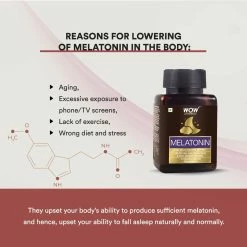WOW Life Science Melatonin Capsules