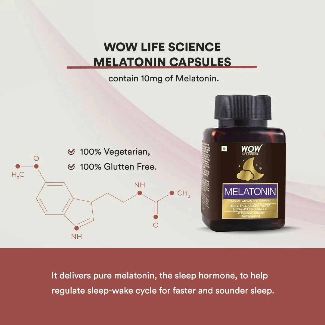 WOW Life Science Melatonin Capsules