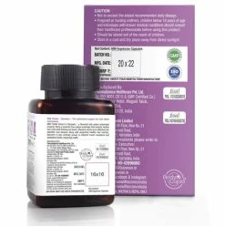 WOW Life Science Milk Thistle Capsules 600mg - 60 Vegetarian Caps