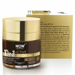 WOW Skin Science 10 In 1 Active Day Cream No Parabens & Mineral Oil Day Cream - 50 Ml