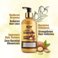 WOW Skin Science Moroccan Argan Oil Shampoo Hair