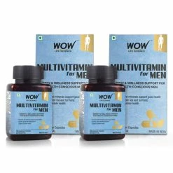 WOW Life Science Multivitamin Capsules For Men Nutrition