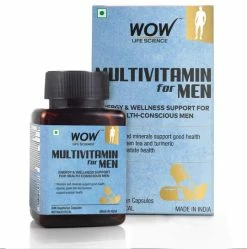 WOW Life Science Multivitamin Capsules For Men Nutrition