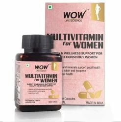 WOW Life Science Multivitamin Capsules For Women Nutrition