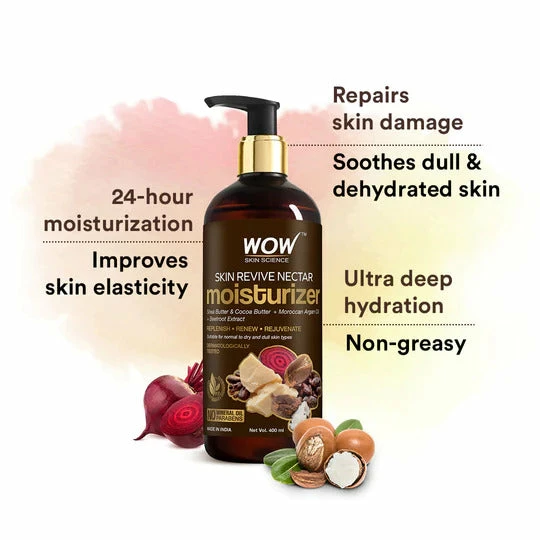 WOW Skin Science Skin Revive Nectar Moisturizer - 400ml