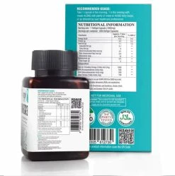 WOW Life Science Omega-3 Fish Oil 1300mg High Strength Capsules With 550mg EPA + 350mg DHA Nutrition