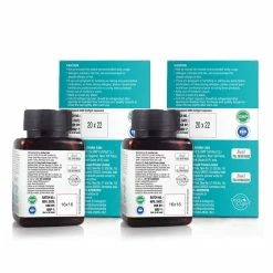 WOW Life Science Omega-3 Fish Oil 1300mg High Strength Capsules With 550mg EPA + 350mg DHA Nutrition