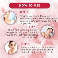 WOW Skin Science Red Onion Skin Mist Toner With Red Onion Seed, Witch Hazel & Aloe Vera Extracts, Black Seed Oil - For All Skin Types