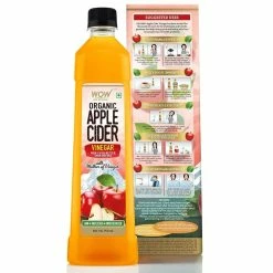 WOW Life Science Nutrition Organic Apple Cider Vinegar For Weight Loss & Detoxification