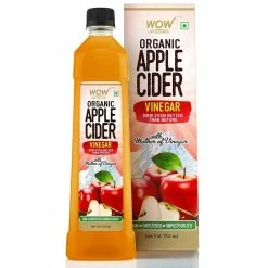 WOW Life Science Nutrition Organic Apple Cider Vinegar For Weight Loss & Detoxification
