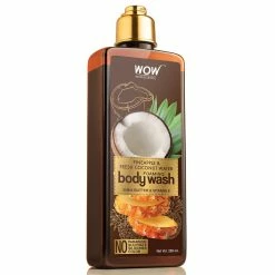 WOW Skin Science Pineapple & Fresh Coconut Water Foaming Body Wash Bath & Body