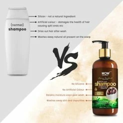 WOW Skin Science Hair Amazon Rainforest White Clay Shampoo With Rainforest Pataua Oil - 300 Ml