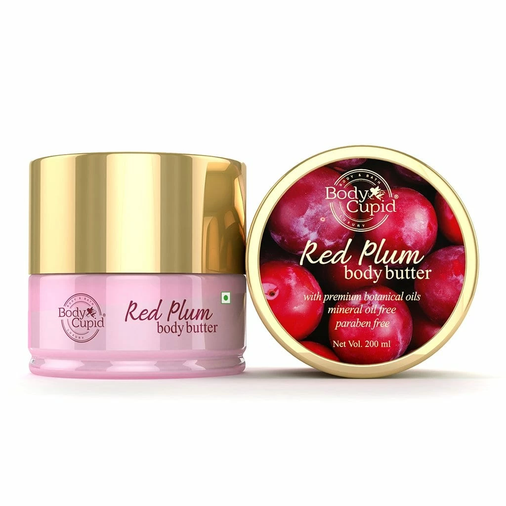 Bath & Body Red Plum Body Butter By Body Cupid - 200 Ml